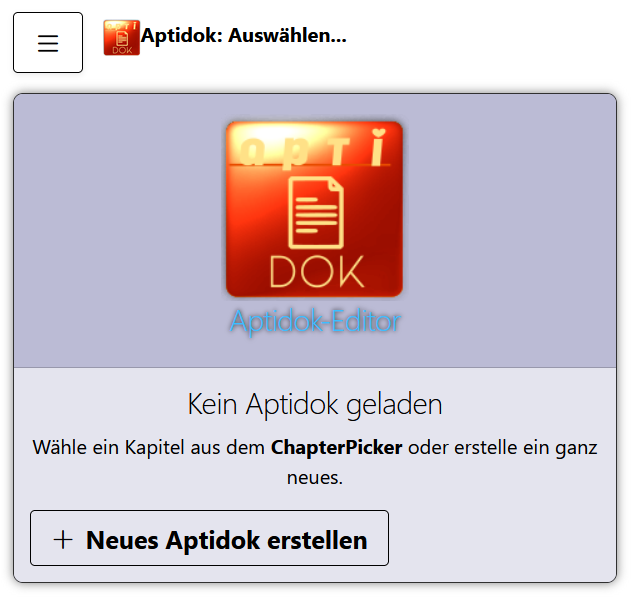 DokEditor ohne Dok